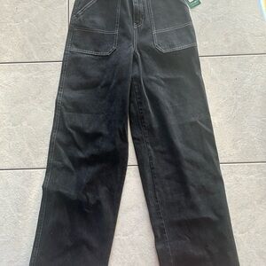 Black High-Waisted Jeans